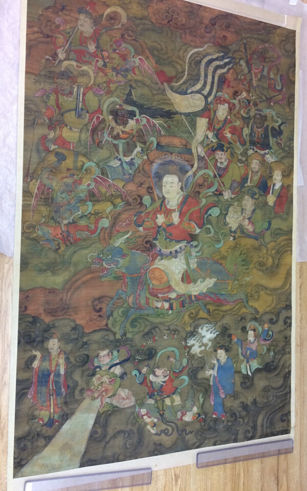 The Daoist God of Thunder with his Entourage
