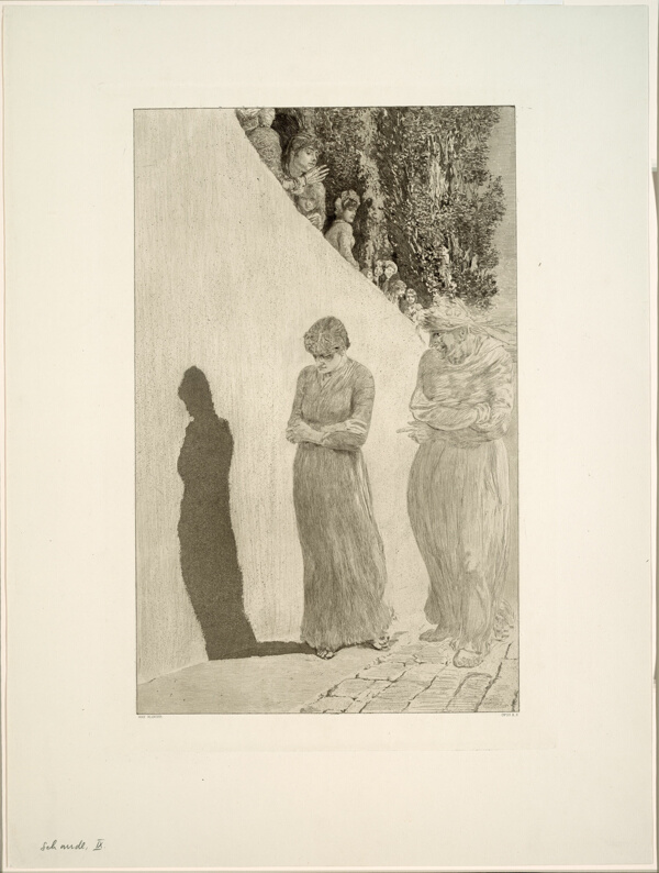 Shame, plate nine from A Love