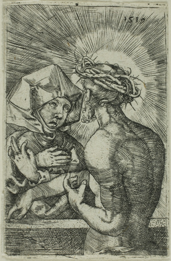 Christ Crowned with Thorns Speaking to His Mother