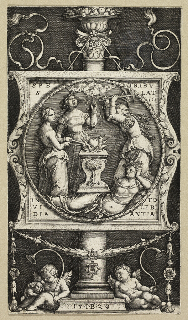 Bookplate of Willibald Pirckheimer