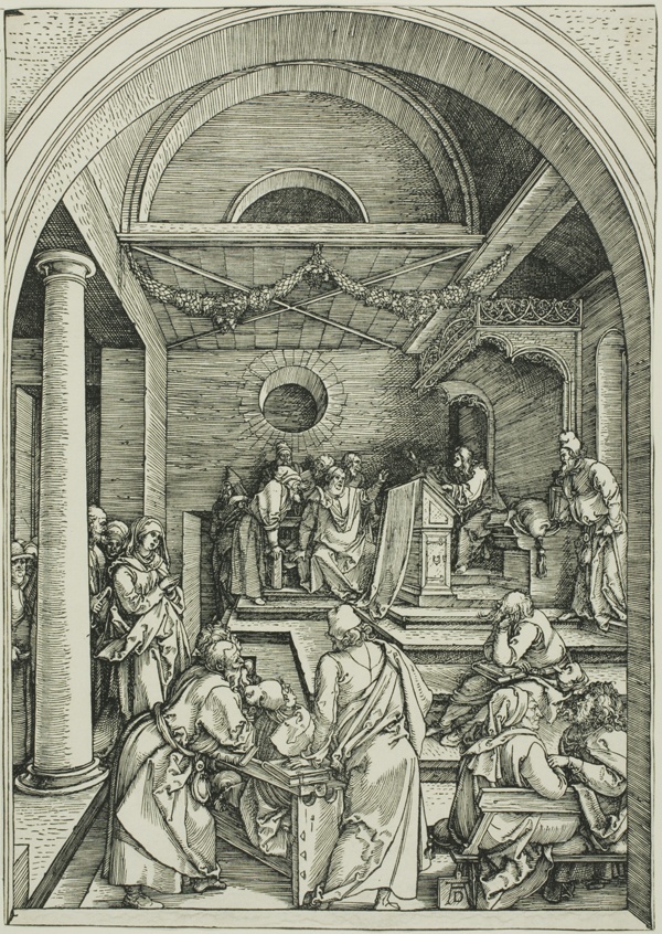 Christ Among the Doctors, from The Life of the Virgin