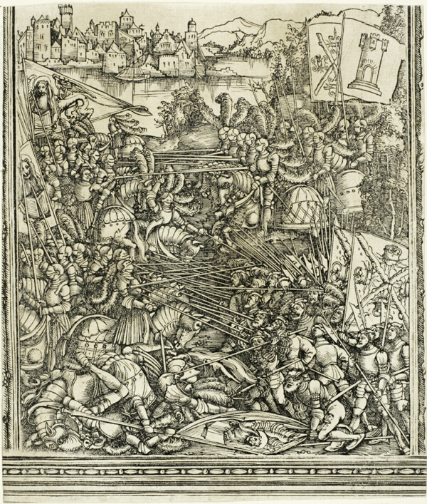 The War with Venice, from The Triumphal Arch of Maximilian I