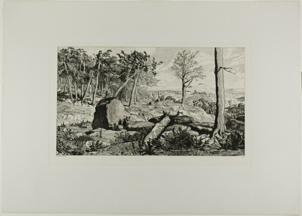 Simplicius in the Solitude of the Forest, plate ten from Intermezzos