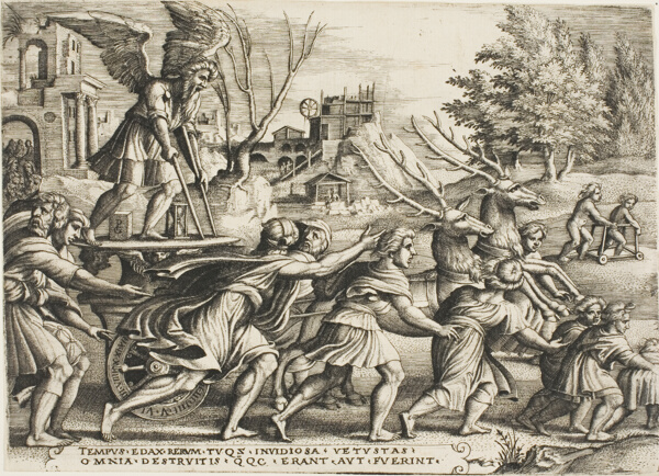 The Triumph of Time, plate four from The Triumphs of Petrarch