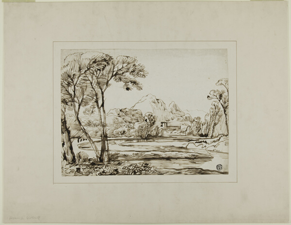 Landscape with River and Distant Hills