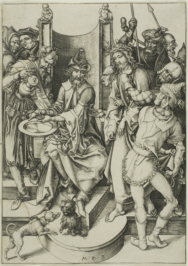 Christ before Pilate, from The Passion
