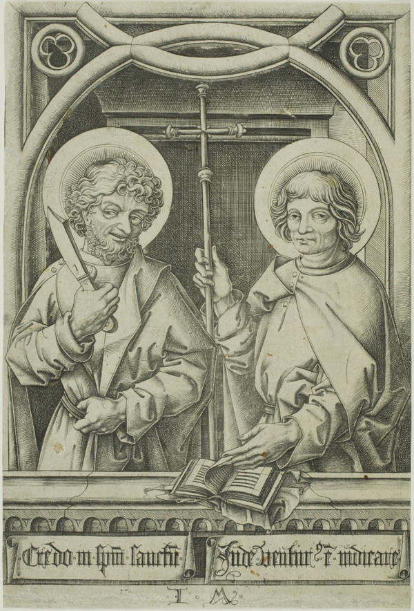 Saint Bartholomew and Saint Philip from The Twelve Apostles