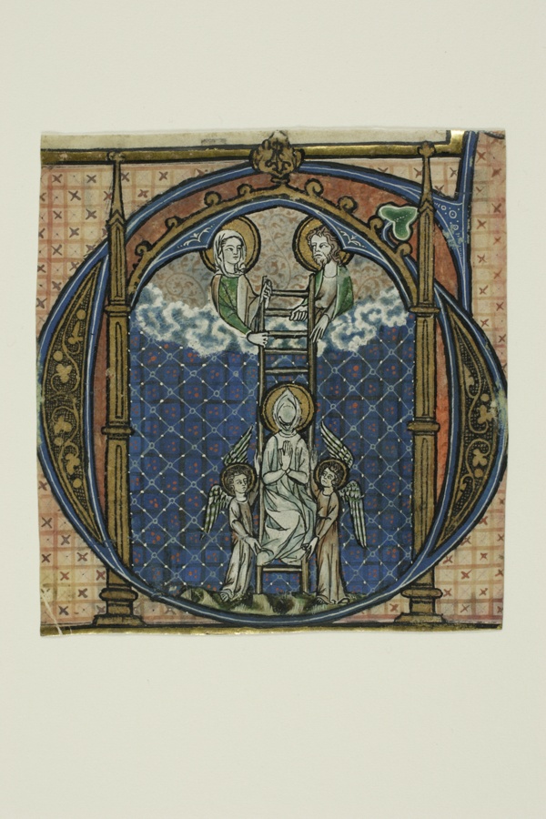The Ascension of St. Dominic in a Historiated Initial 