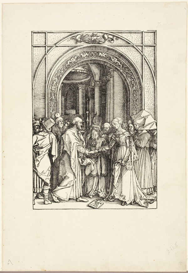 The Betrothal of the Virgin, from The Life of the Virgin