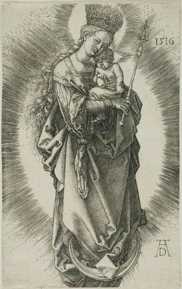 The Virgin on a Crescent with a Crown of Stars and a Scepter