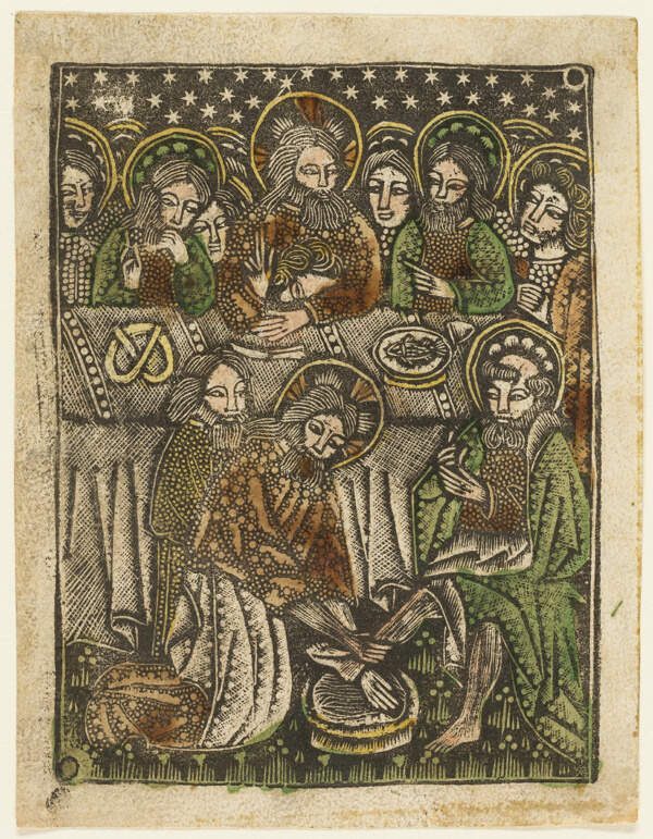 The Last Supper and Christ Washing the Feet of the Apostles