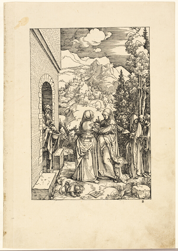 The Visitation, from The Life of the Virgin