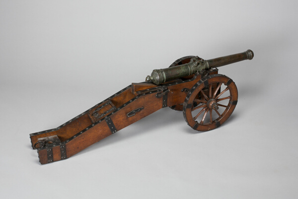 Model Field Cannon with Carriage