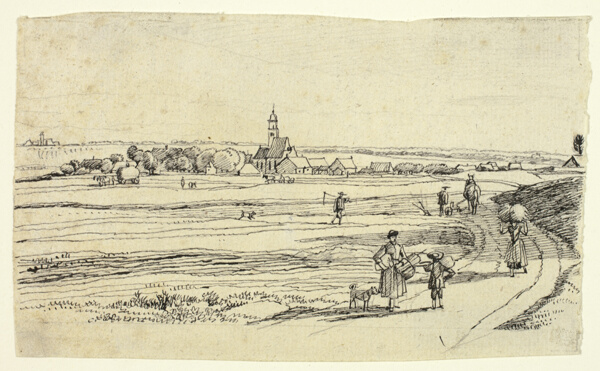 Study for the Engraving Thalkirchen, from series Views of