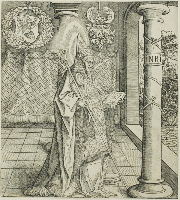 Saint Emesbertus, from Saints Connected with the House of Habsburg