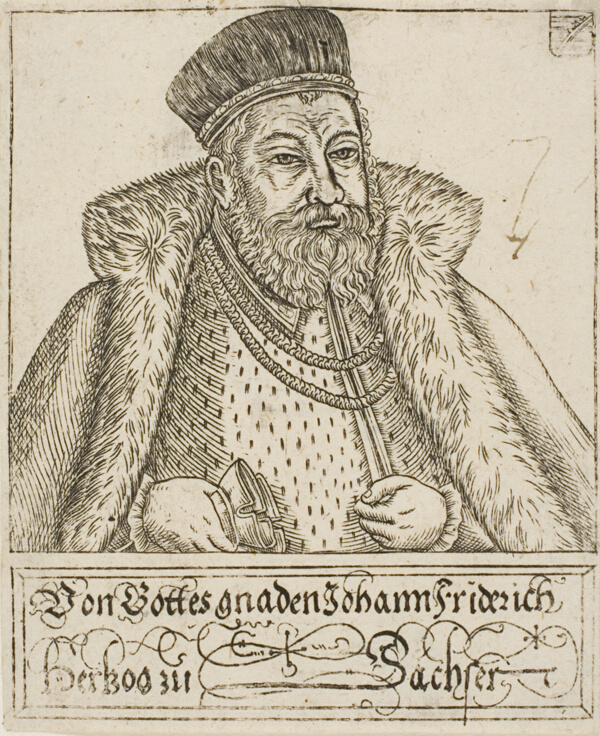 Johann Friedrich, from Saxon Dukes and Electors