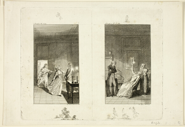 Illustration to Samuel Richardson's Clarissa