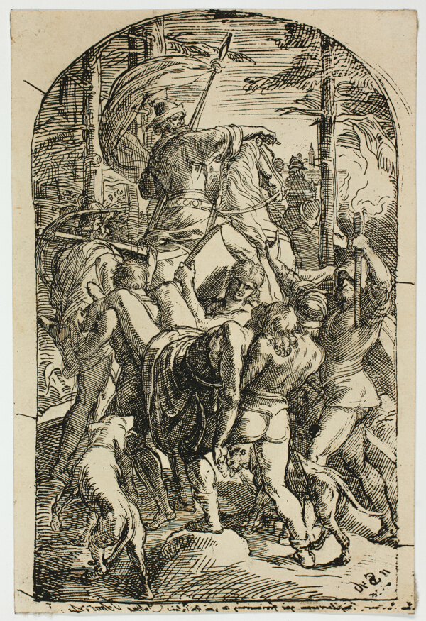 Hagen Leaves Siegfried's Body to be Carried Home from the Forest
