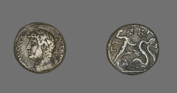 Tetradrachm (Coin) Portraying Emperor Hadrian