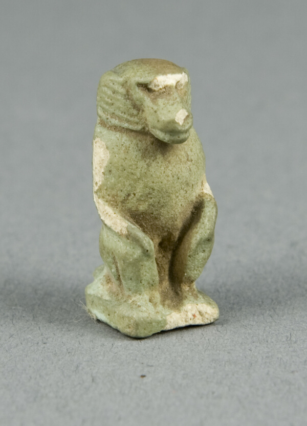 Amulet of the God Thoth as a Seated Baboon