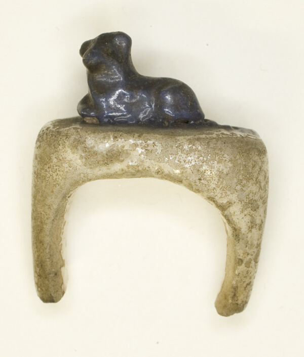 Ring with a Recumbent Lion