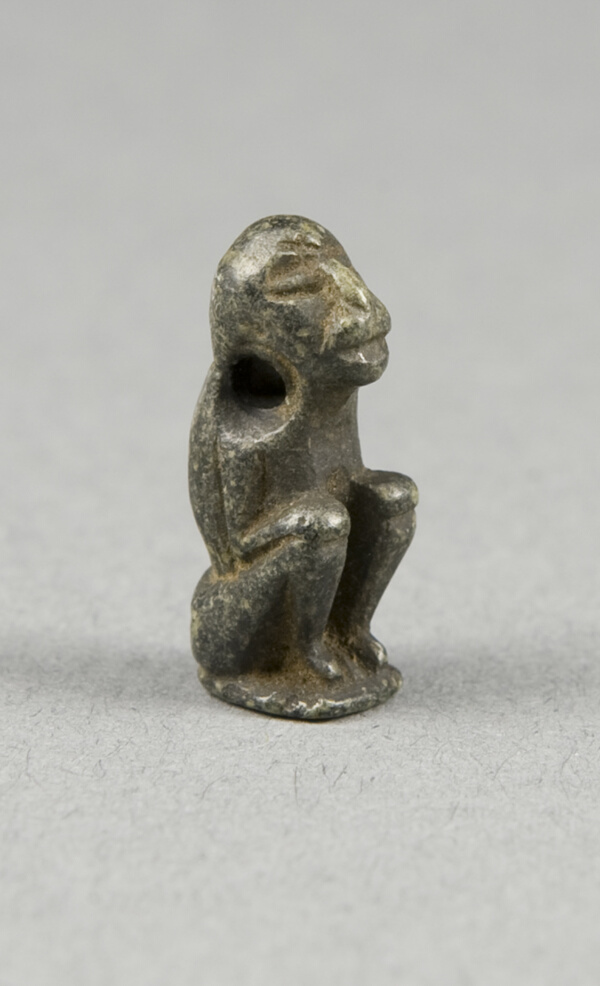 Amulet of a Seated Ape