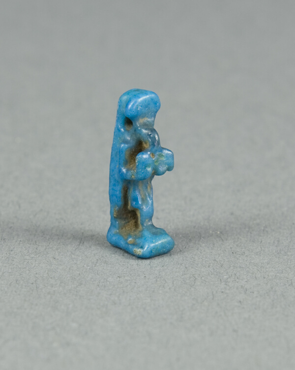 Amulet of the God Thoth Holding an Offering Table (?)