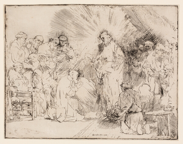 Christ Appearing to the Apostles