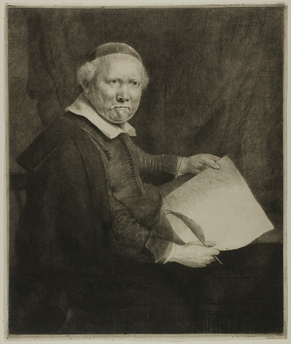 Lieven Willemsz. von Coppenol, Writing Master: The Larger Plate