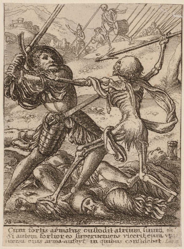 The Knight and Death, from The Dance of Death