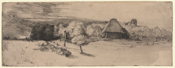 Landscape with a Farm Building and the 