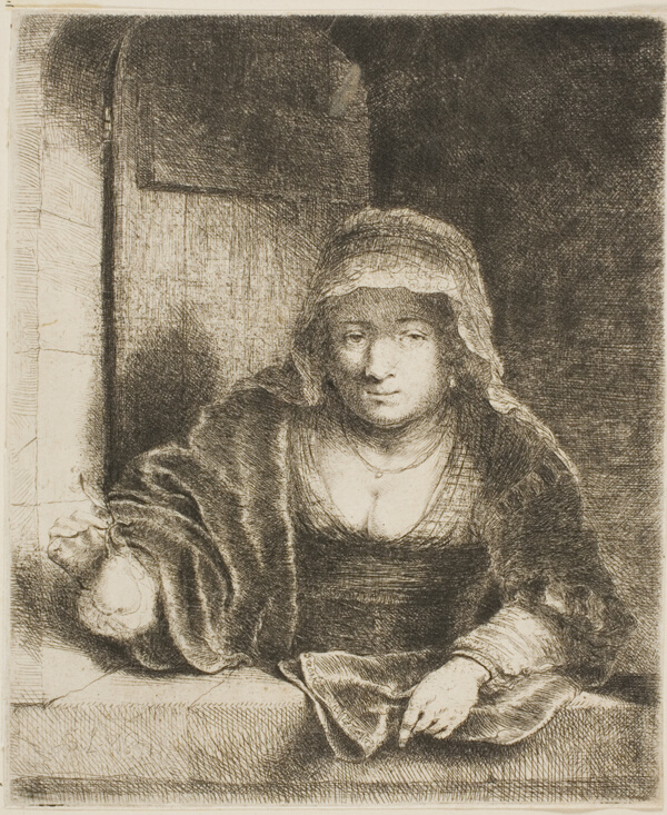 Woman with the Pear