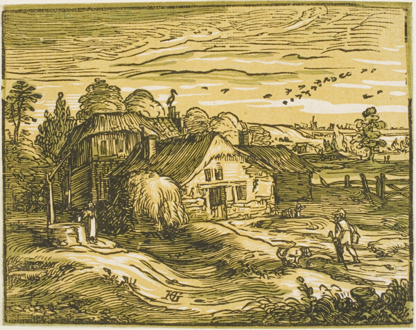 Landscape with a Farmhouse, from Four Small Landscapes