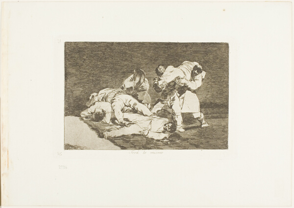 It will be the same, plate 21 from The Disasters of War