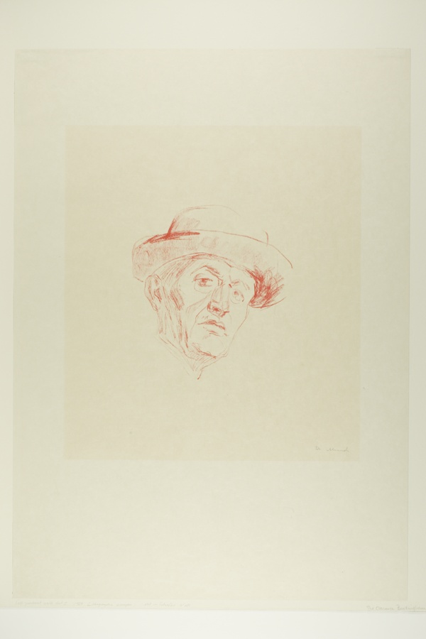 Self-Portrait with Hat I
