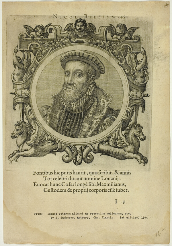 Portrait of Nicolaus Biesius