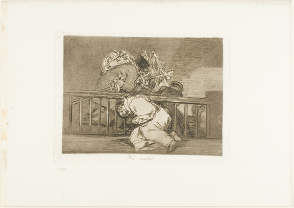 This is How it Happened, plate 47 from The Disasters of War