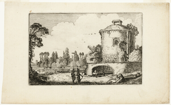 Landscape with a Round Tower