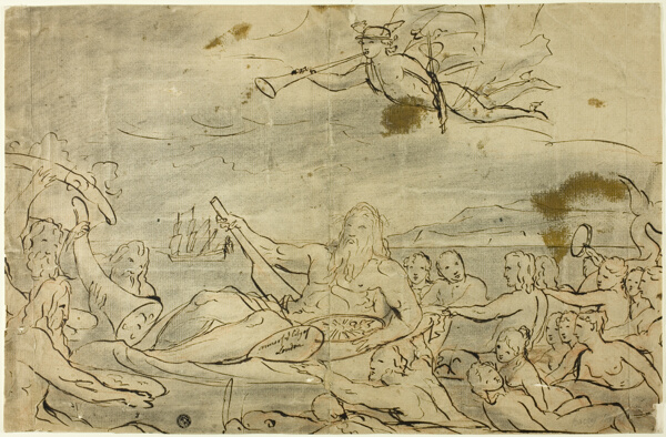 Study for Commerce or the Triumph of the Thames