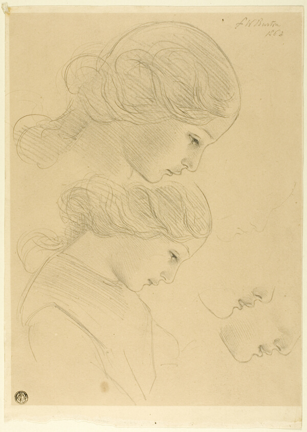 Sketches of Woman's Profile