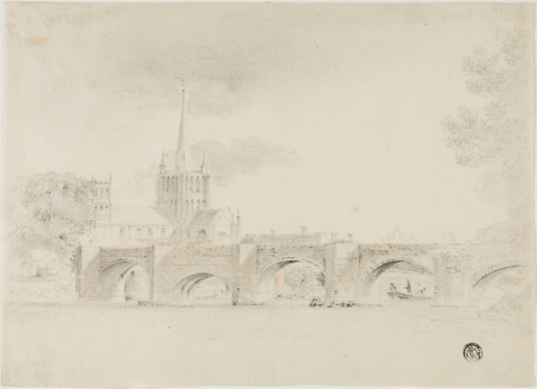 Cathedral Church and Bridge, Hereford