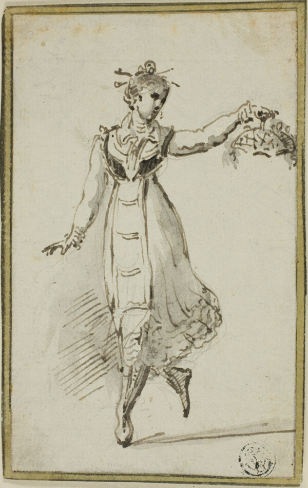 Young Woman Dancing