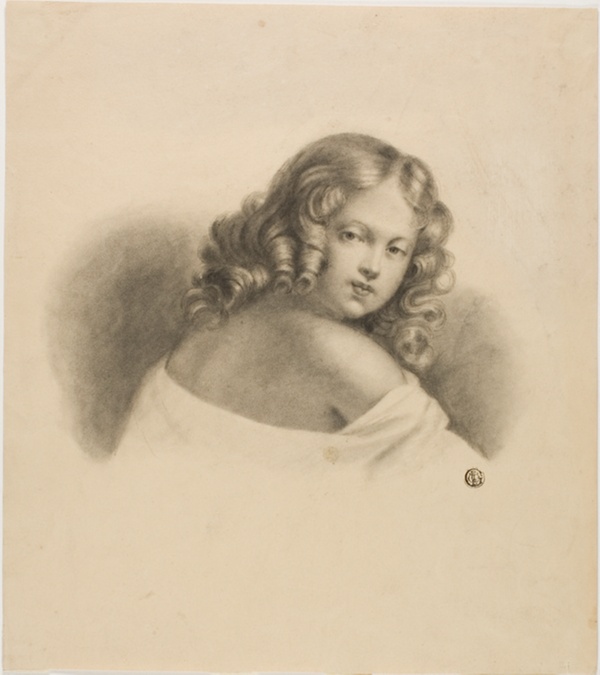 Child with Curly Hair