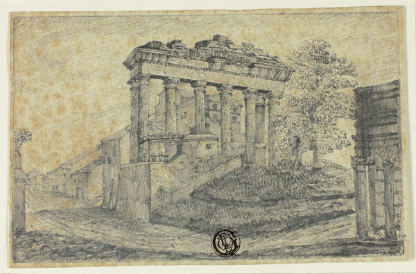 Temple of Concord at Foot of Campidoglio