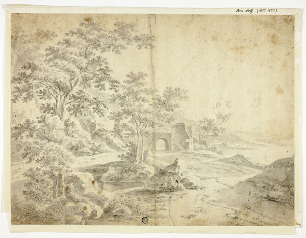 Landscape with Ruin by Water