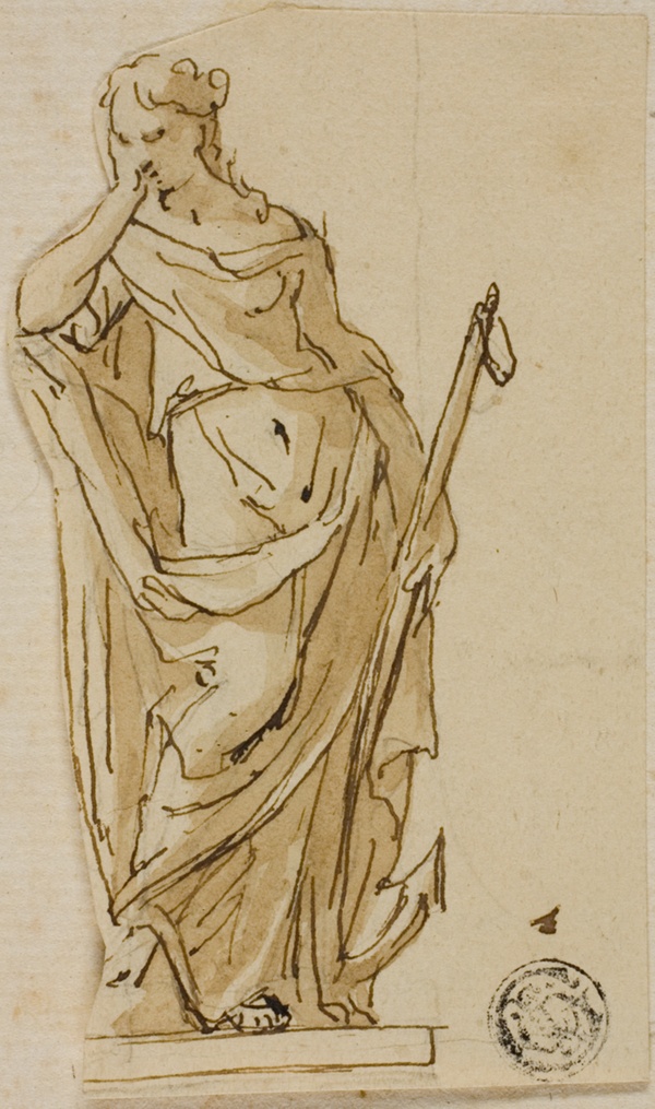 Hope: Design for the Unexecuted Monument to the First Duke of Marlborough
