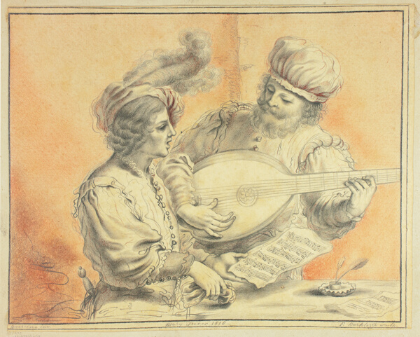 Singer and Lute Player