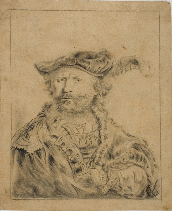 Rembrandt with a Plumed Hat