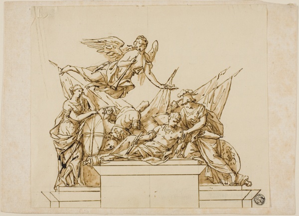 Unexecuted Design for the Monument to the First Duke of Marlborough