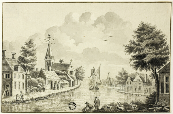 Old Dutch Town on Canal